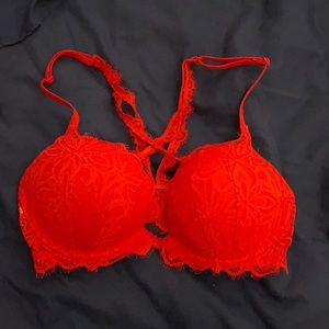 Victoria’s Secret Pink Red Bra